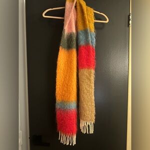 Loewe multicolored mohair scarf